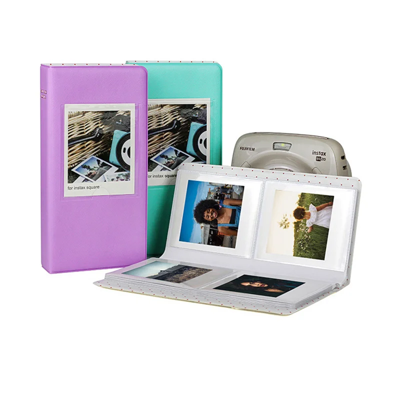 pockets retro pu fit for instax
